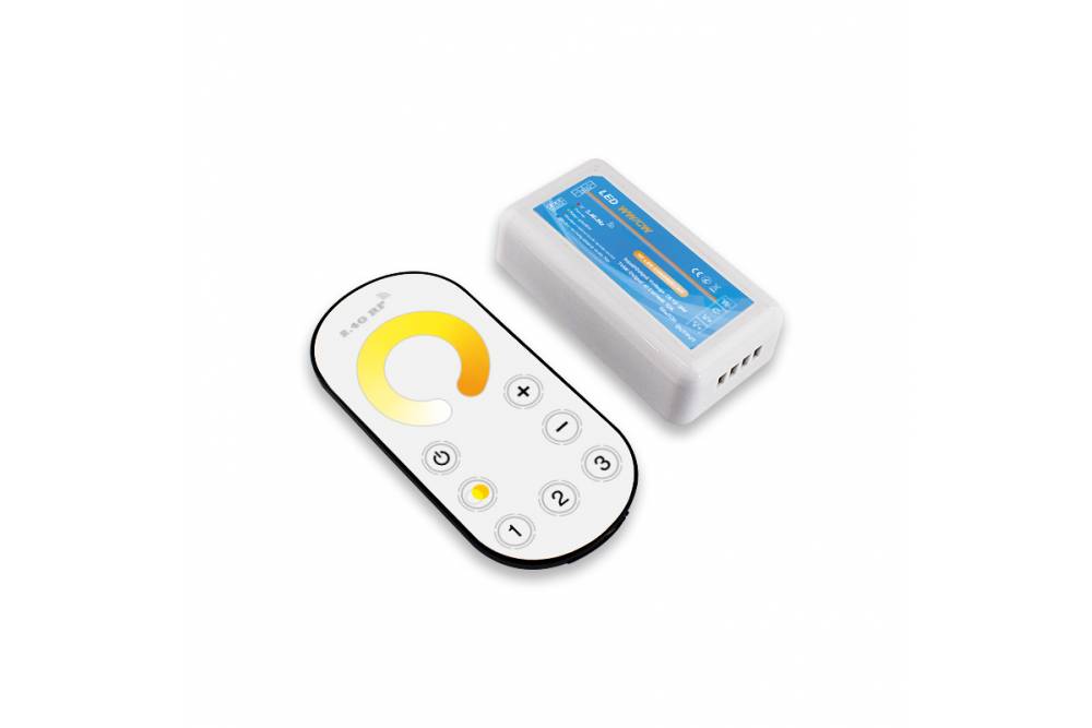 2.4G 3 Zone Touch Remote LED Color Temperature Controller
